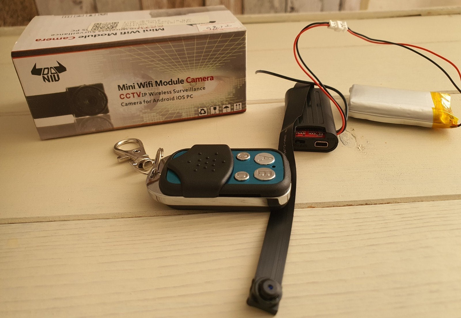 Mini Wifi inbouw module camera, Ophalen of Verzenden, Nieuw