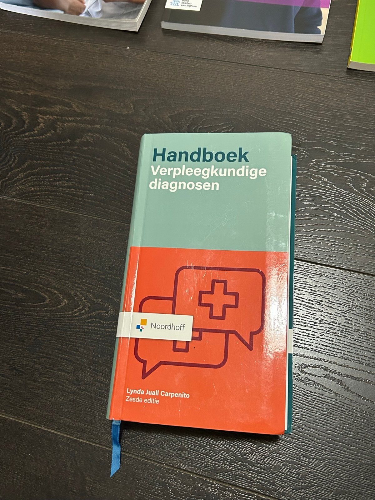 Handboek Verpleegkundige Diagnosen - Noordhoff - 6e editie, Boeken, Ophalen of Verzenden, Gamma, Zo goed als nieuw, HBO