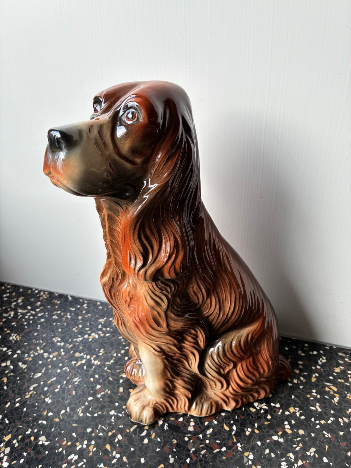 Vintage Cocker Spaniel beeld, Ophalen of Verzenden, Dier