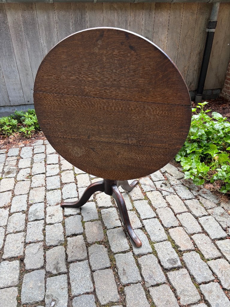 18e 19e eeuw mooie Engelse Tiltop bijzettafel izgs, Ophalen