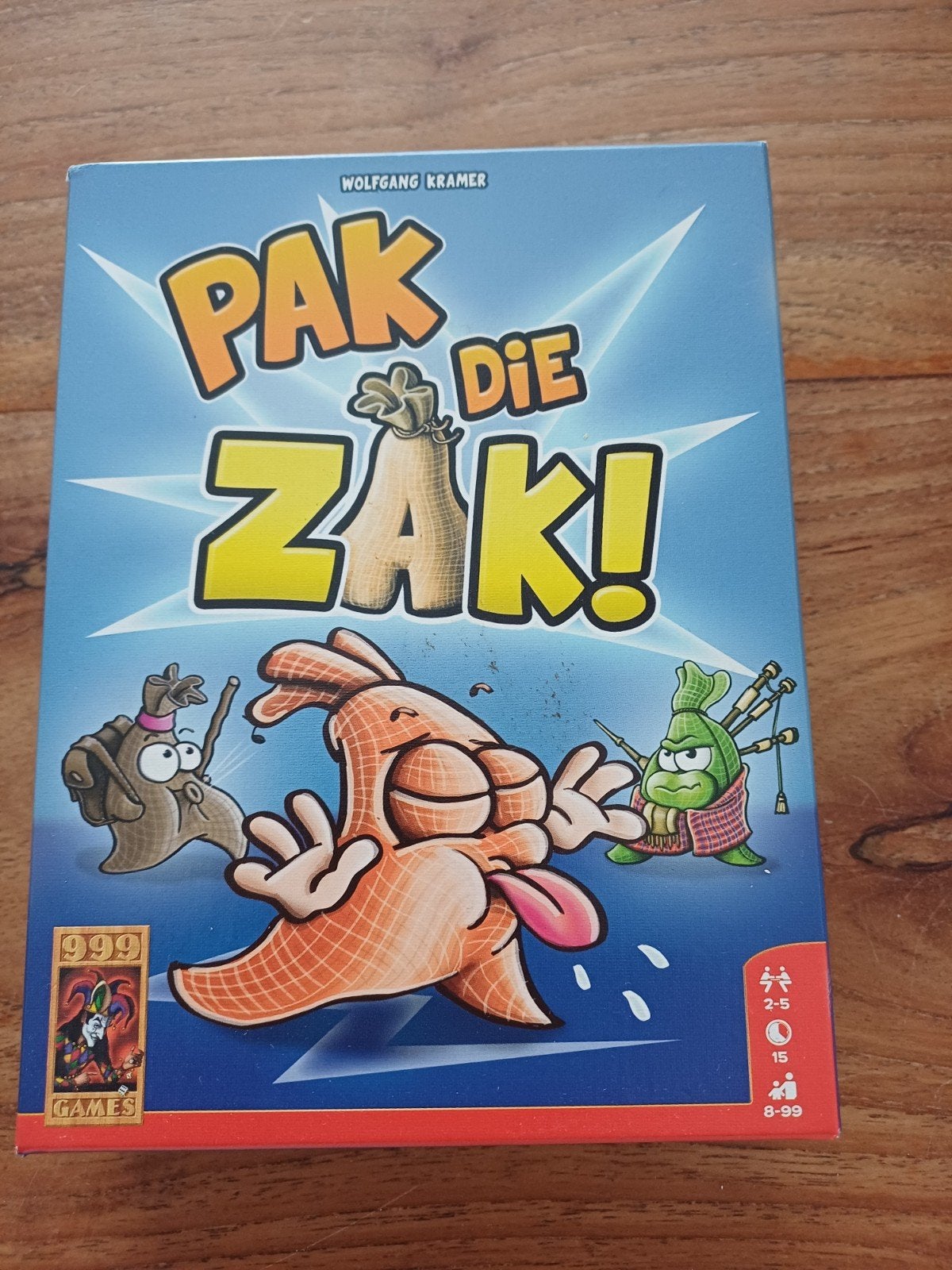 Spel Pak die zak, als nieuw!, Een of twee spelers, Ophalen of Verzenden, Zo goed als nieuw, 999 Games