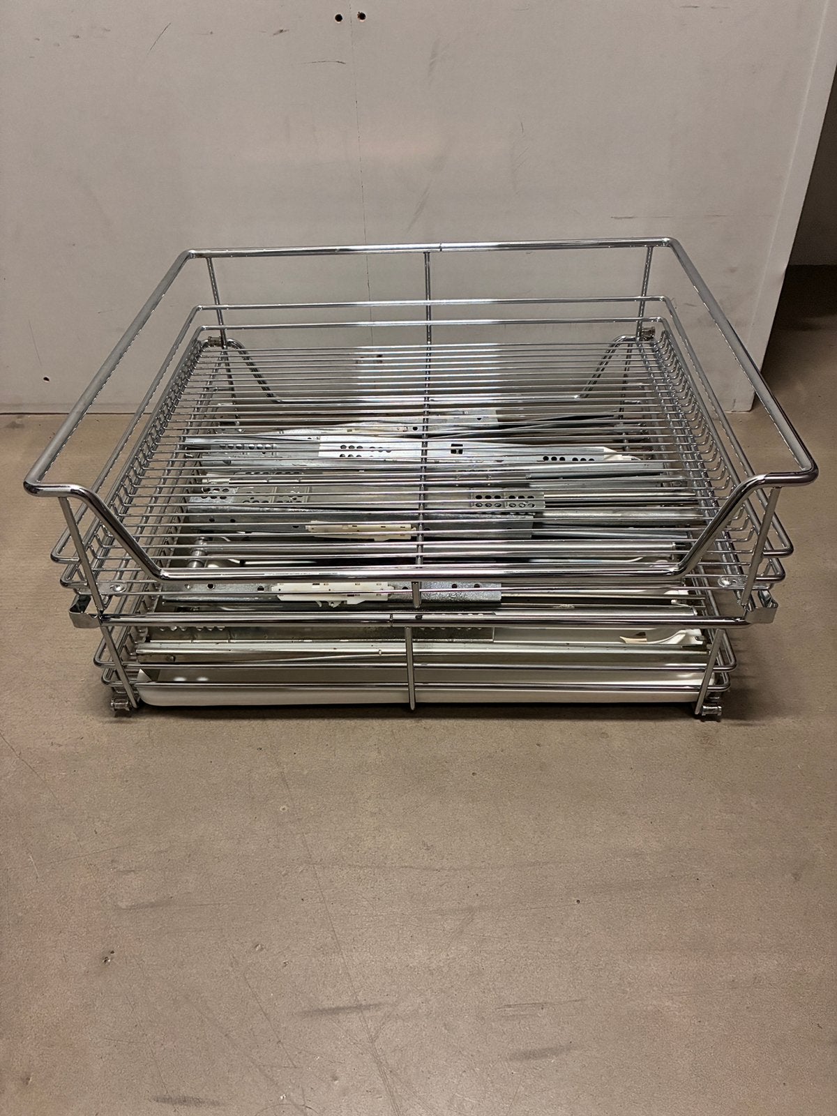 Roestvrij stalen korven., Ophalen, 40 tot 60 cm, Overige typen, 50 tot 75 cm