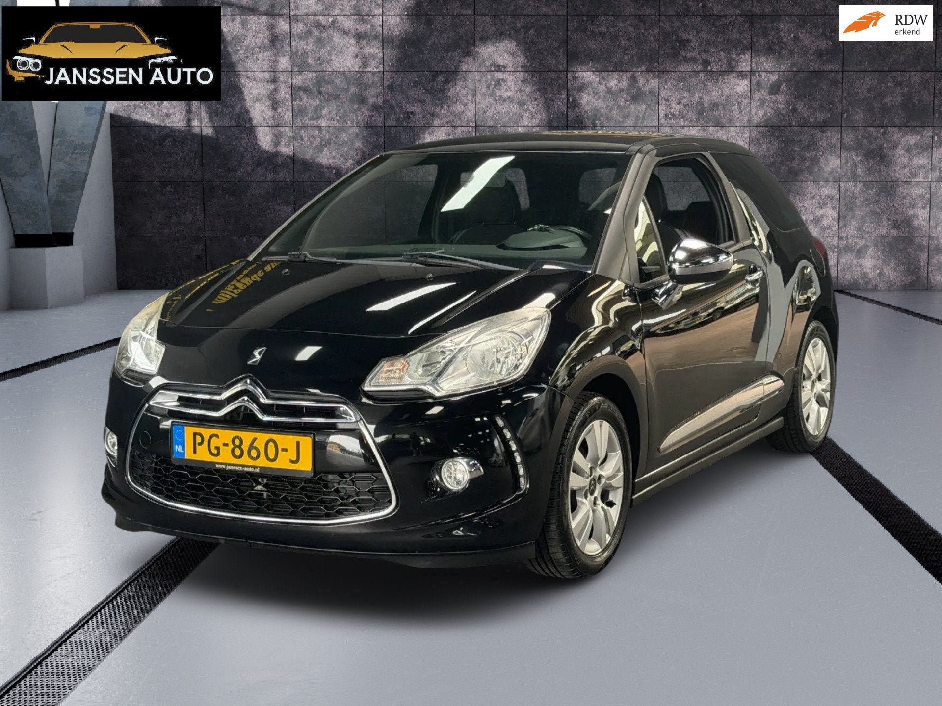 Citroen DS3 1.2 VTi So Chic | Cruise | Airco | Bluethooth |, Voorwielaandrijving, Euro 5, Stof, Gebruikt