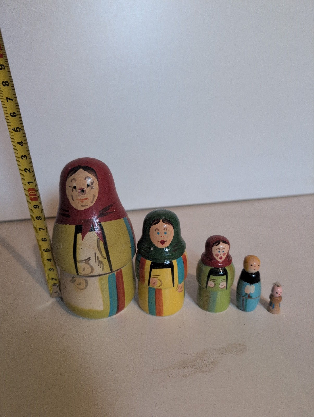 Set van 5 Russische Matroesjka poppen, Verzamelen, Ophalen of Verzenden, Gebruikt