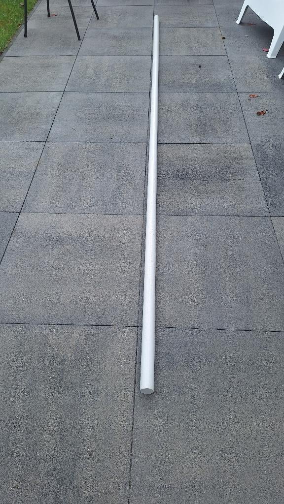 Trapleuning 339cm meranti/ geschilderd, Ophalen, Gebruikt, Trap, 2 tot 4 meter
