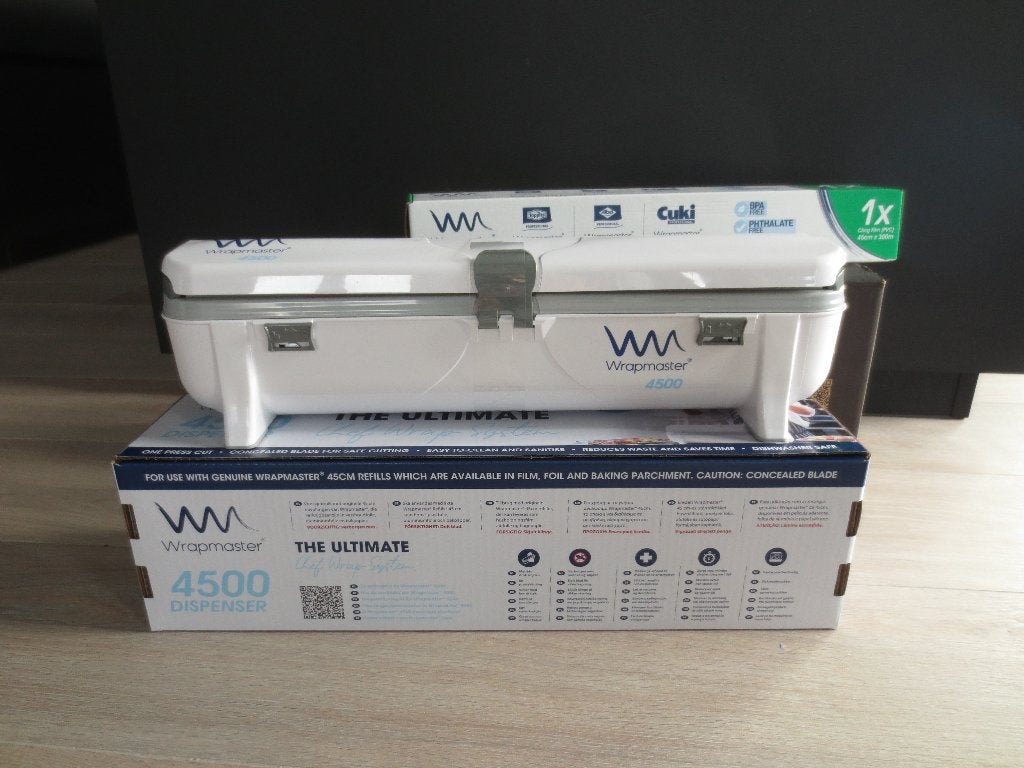 Wrapmaster foliedispenser 45cm startpakket.  NIEUW, Overige typen, Nieuw, Ophalen of Verzenden, Wit