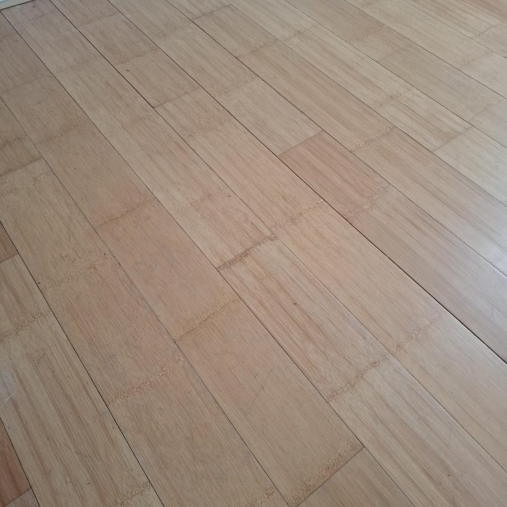 45m2 volledige bamboe vloer - 40m2 hele planken, 5m2 gezaagd, Ophalen