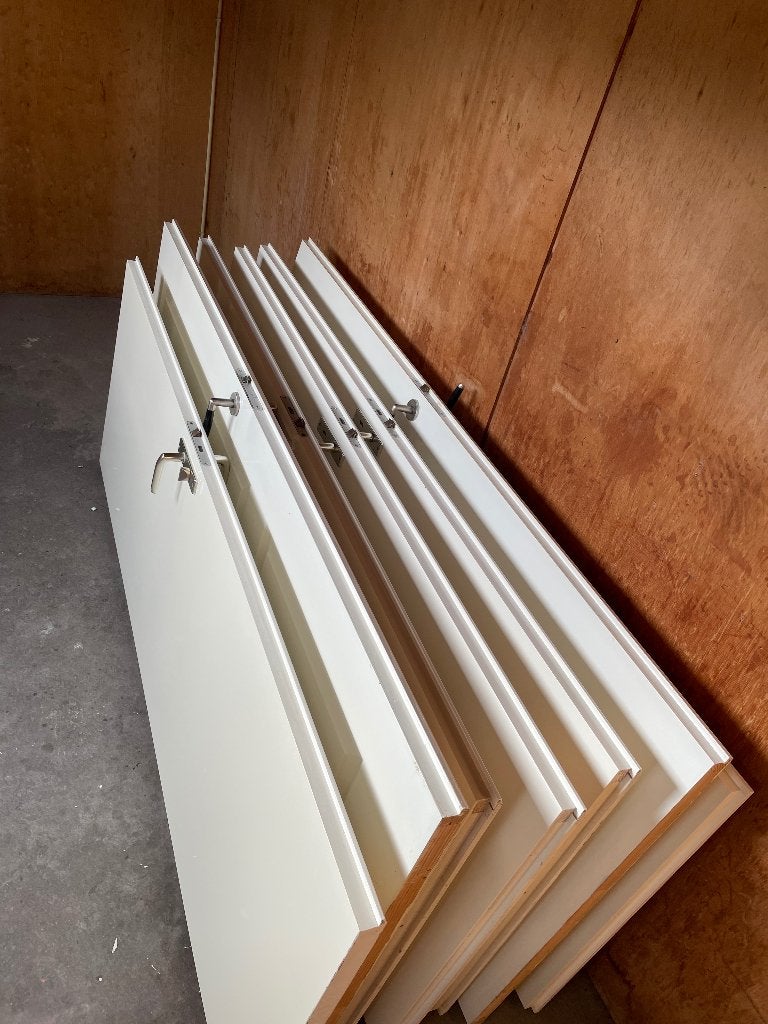 Binnendeuren  opdek, Doe-het-zelf en Verbouw, Ophalen, Gebruikt, Binnendeur, 200 tot 215 cm