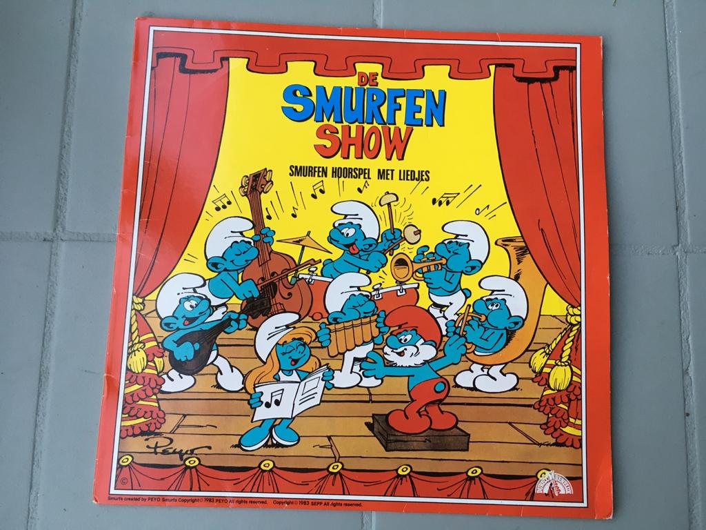 De Smurfen Show - Smurfen Hoorspel met Liedjes LP Vinyl, Cd's en Dvd's, Vinyl | Kinderen en Jeugd, Gebruikt, Muziek, 3 tot 5 jaar