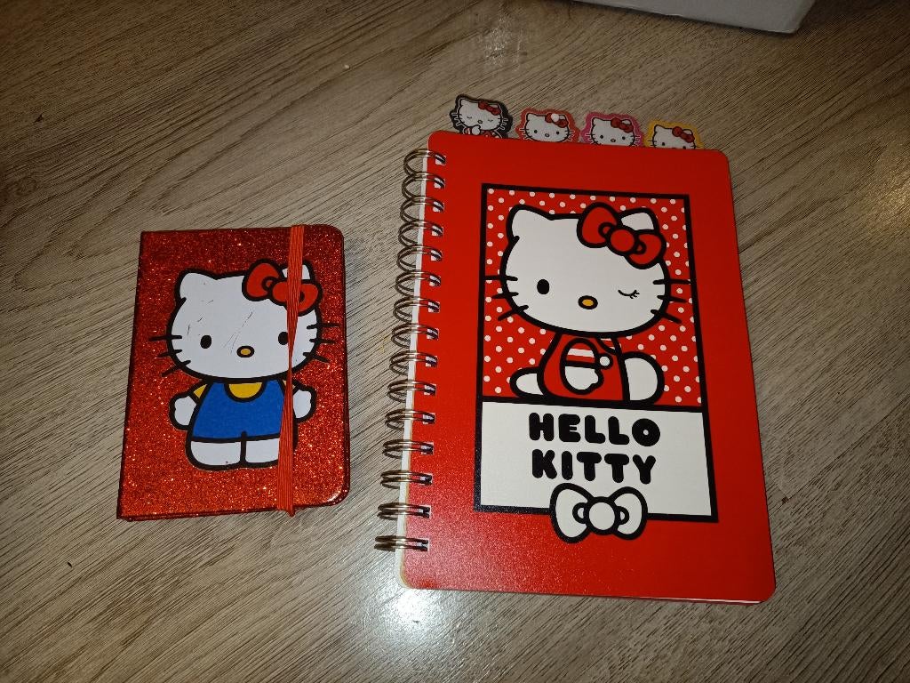 hello kitty boekjes/etui, Ophalen of Verzenden, Zo goed als nieuw