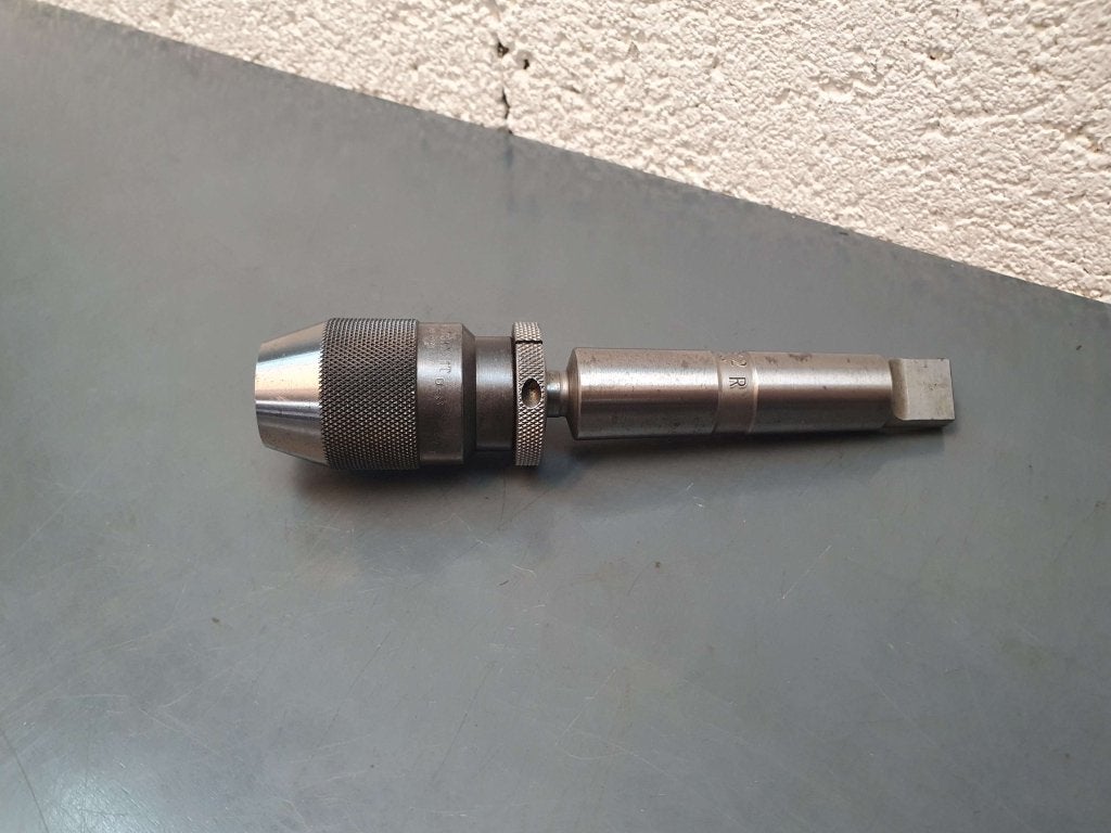 Albrecht 0-8mm boorkop MK3 / MC3 / MT3 zeer netjes, Doe-het-zelf en Verbouw, Ophalen of Verzenden, Zo goed als nieuw, Metaaldraaibank