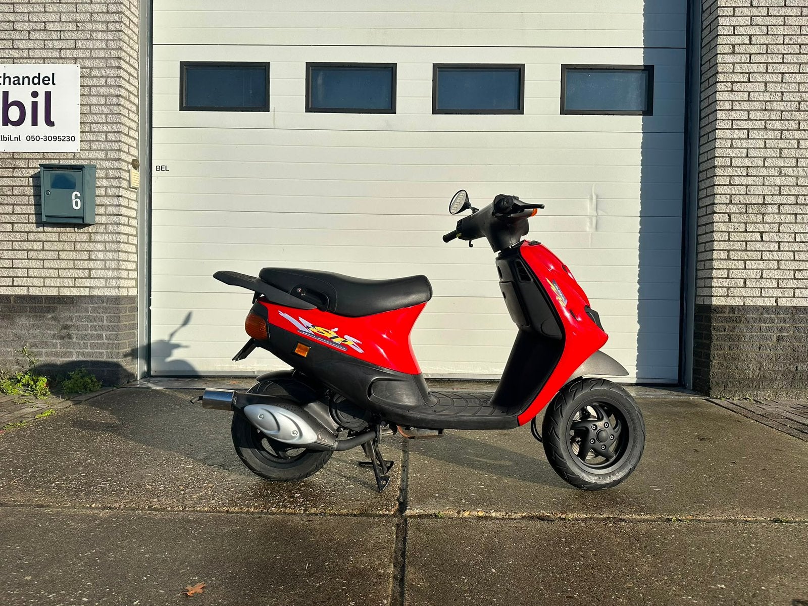 Piaggio zip sp98, Ophalen, Tweetakt, Maximaal 45 km/u, Zip