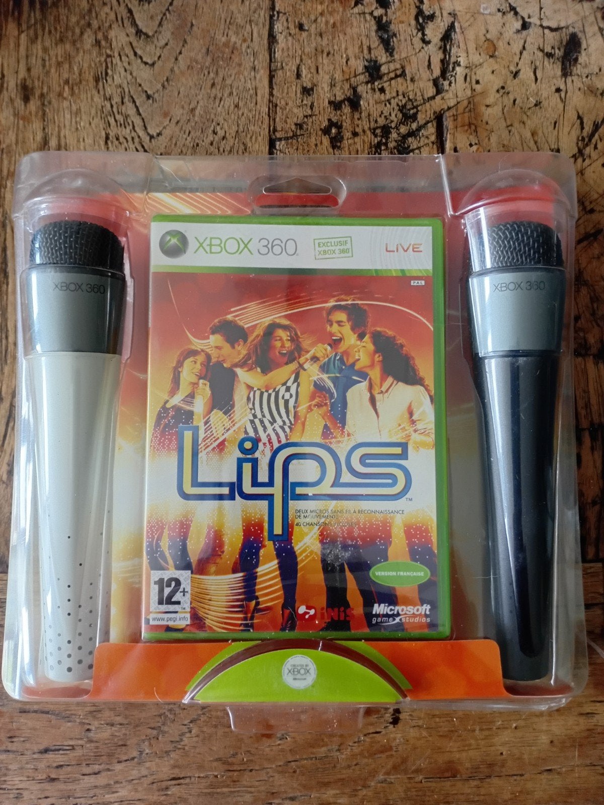 Lips Xbox 360 met 2 microfoons - Karaoke Game, Muziek, 2 spelers, Eén computer, Ophalen of Verzenden