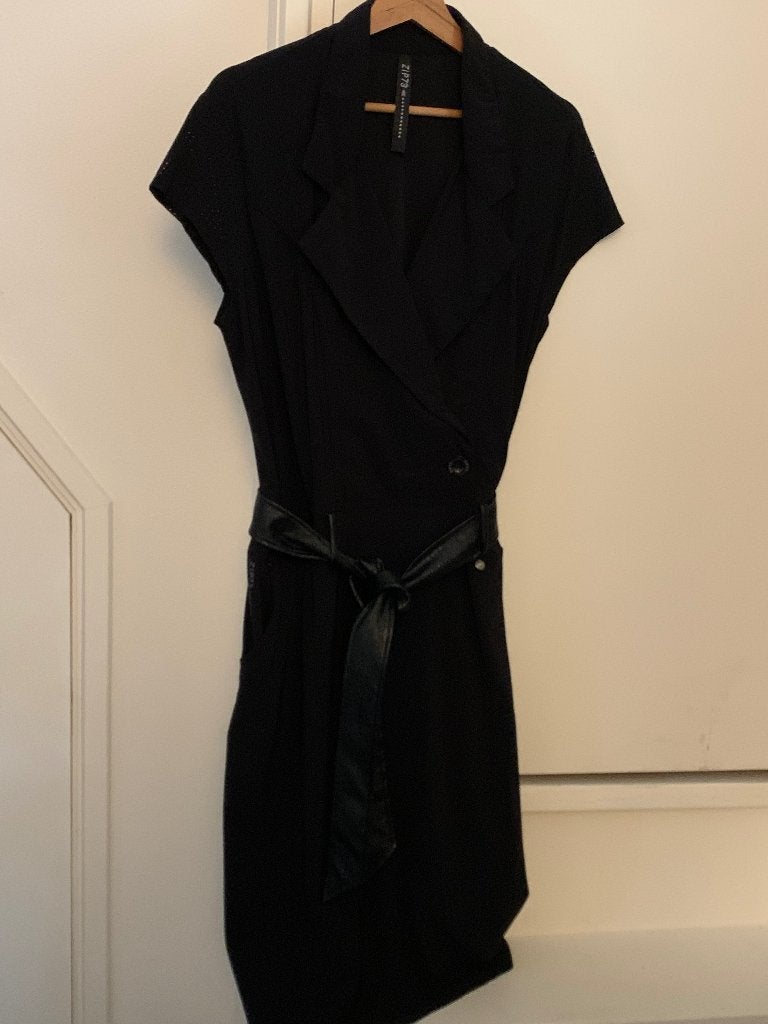 Blazerjurk Zip73, Zwart, Maat 46/48 (XL) of groter, Ophalen of Verzenden, Zo goed als nieuw