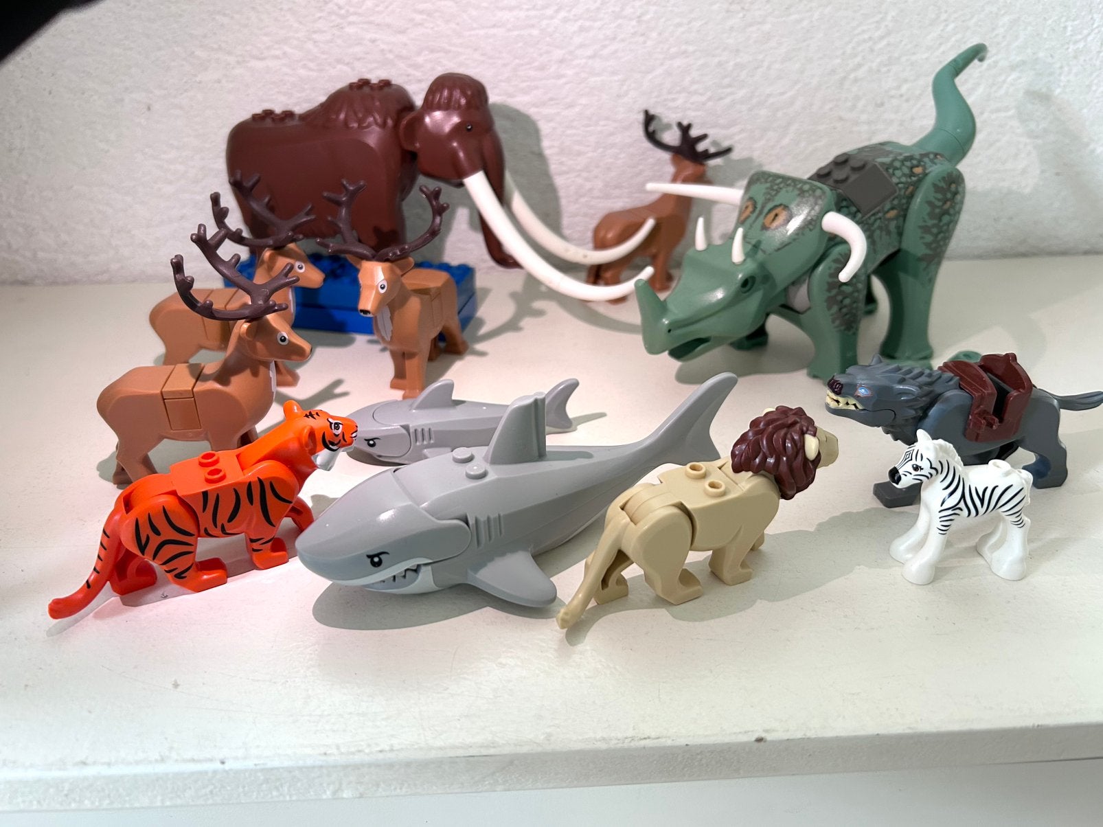 Lego dieren en replica LOTR warg , €4.90-29.50, Ophalen of Verzenden, Zo goed als nieuw, Losse stenen, Lego