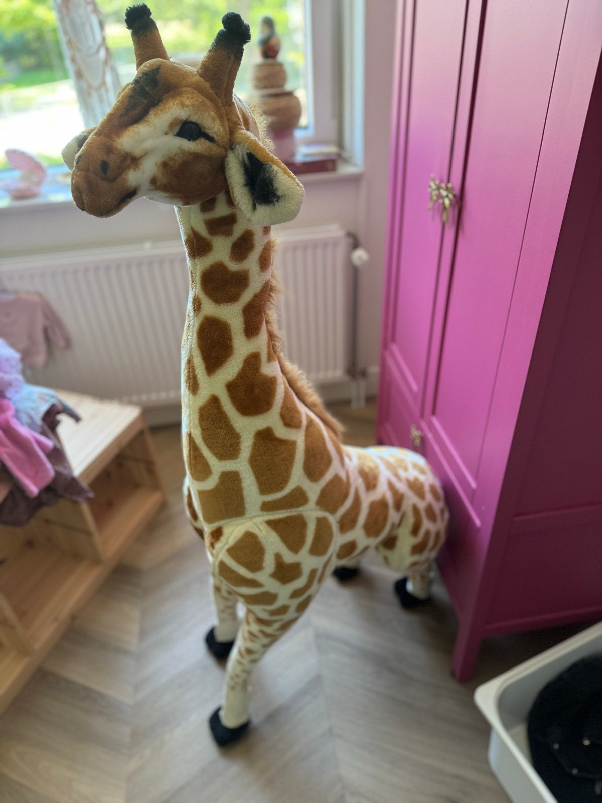Childhome Giraf Knuffel - 135 cm - Zo goed als nieuw, Kinderen en Baby's, Speelgoed | Knuffels en Pluche, Ophalen, Giraf, Zo goed als nieuw