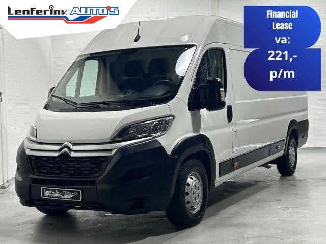 Citroen Jumper 2.2 BlueHDi 165 pk L4H2 Navi, Camera Airco, C, Voorwielaandrijving, Gebruikt, 4 cilinders, Citroën