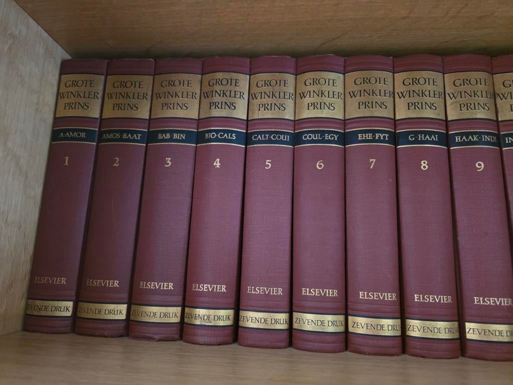Grote Winkler Prins Encyclopedie - Complete 20-delige serie, Boeken, Encyclopedieën, Ophalen of Verzenden