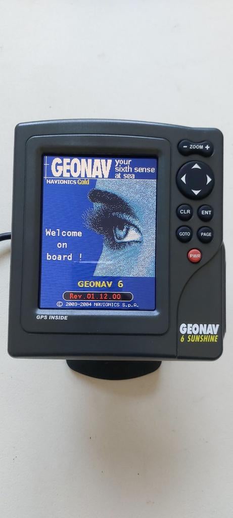Geonav sunshine 6 kaartplotter, Watersport en Boten, Navigatiemiddelen en Scheepselektronica, Ophalen of Verzenden, Zo goed als nieuw