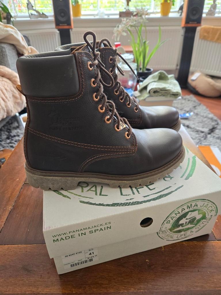 Panama Jack boots, Kleding | Heren, Schoenen, Zo goed als nieuw, Boots, Bruin, Ophalen of Verzenden