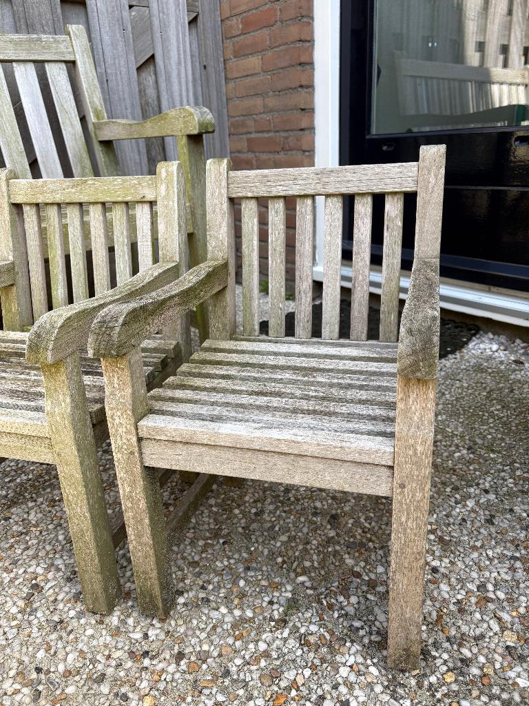 Kinder tuinstoel (2x) - Kees Smit / Sunyard, Ophalen, Gebruikt, Teakhout