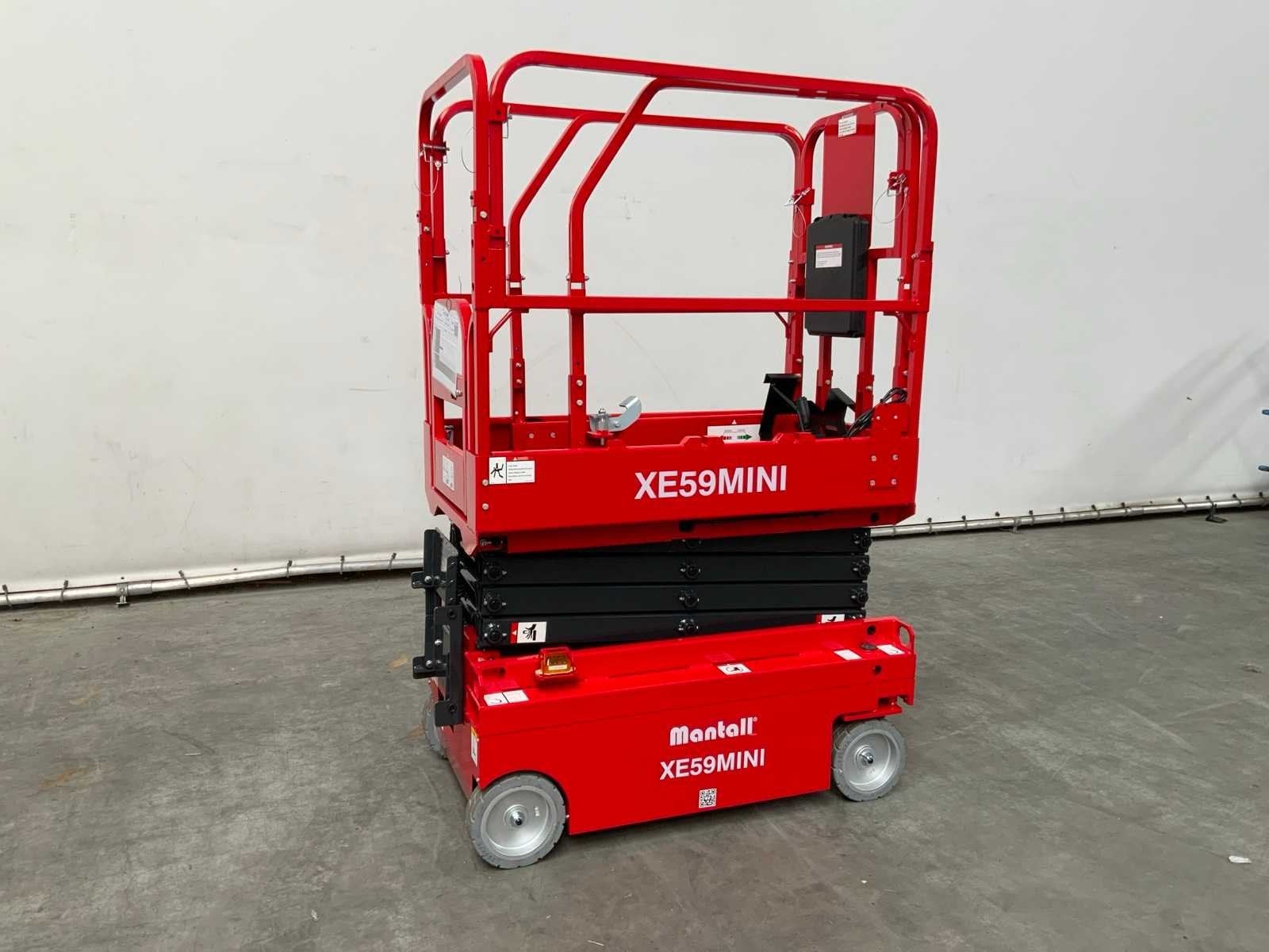 Mantall - 2026 - XE59MINI - schaarhoogwerker 5.9M elektrisch