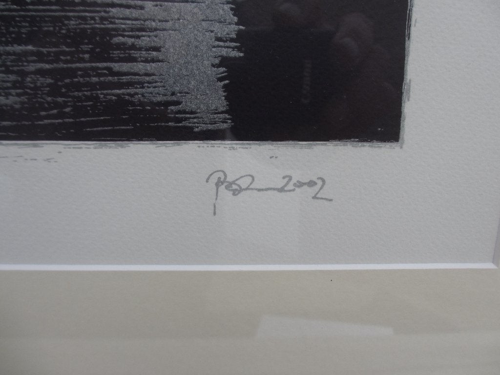 Zeefdruk Toine Horvers 2002, Ophalen of Verzenden, Abstract, Zeefdruk