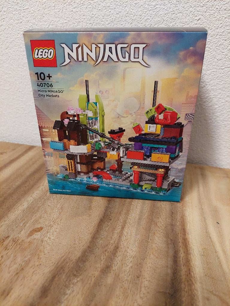 Lego Ninjago 40706 Micro Stadsmarkten nieuw, Lego, Lego, Lego, Nieuw