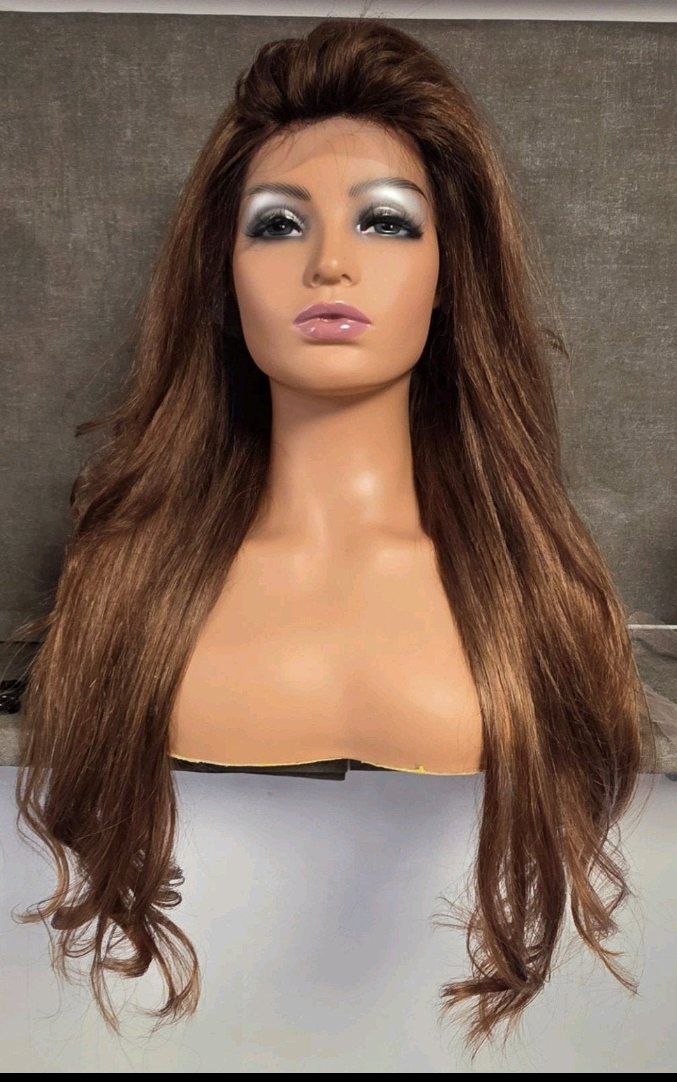lace wig echt haar, Ophalen of Verzenden, Nieuw, Pruik of Haarverlenging