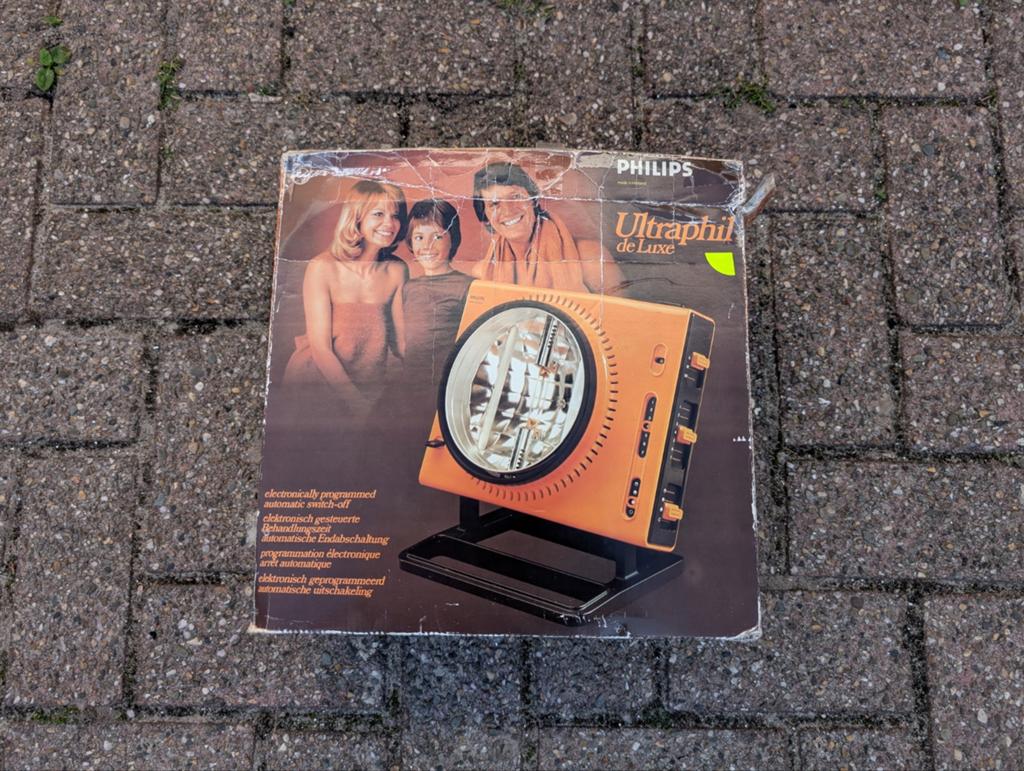 Philips Ultraphil Deluxe NIEUW, Ophalen of Verzenden, Nieuw, Gezichtsbruiner, Minder dan 10 lampen