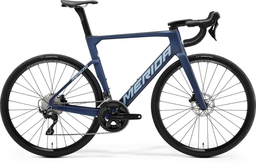 Nieuwe MERIDA REACTO 4000 47cm S 2026 BLAUW Nu € 1999,-, Overige merken, 28 inch, Carbon, Heren