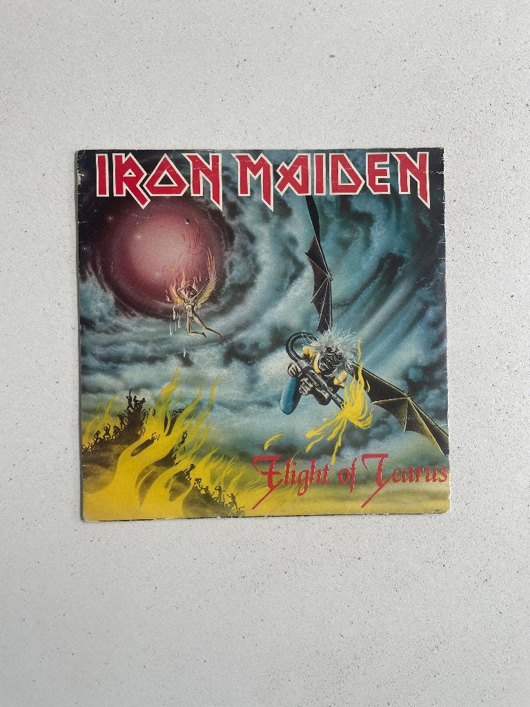 Iron Maiden - Flight of Icarus, Cd's en Dvd's, Vinyl Singles, Zo goed als nieuw, Rock en Metal, Originele persing, Ophalen of Verzenden
