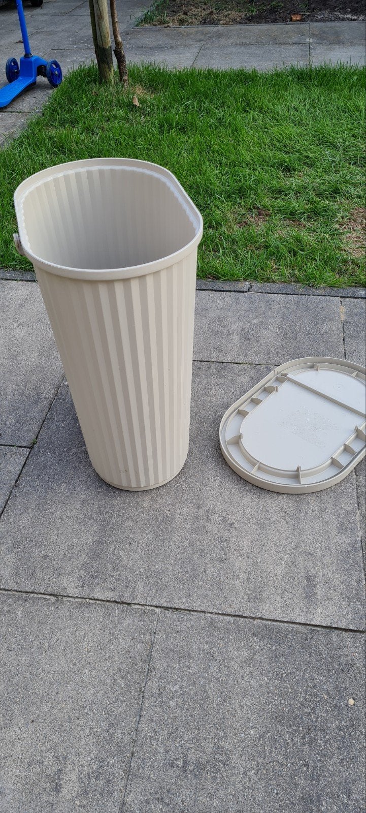 IKEA Dammäng afvalemmer / luieremmer grijsbeige, Ophalen, Gebruikt