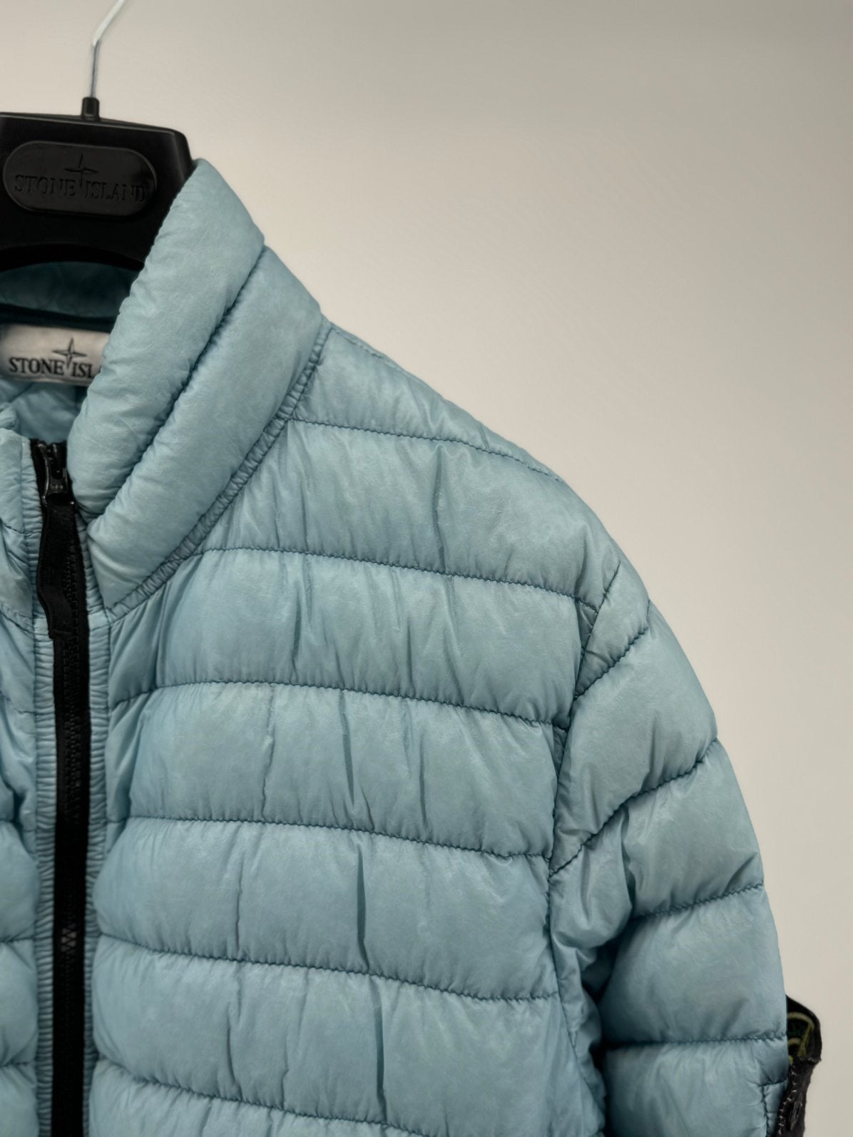 Stone Island Garmend Dyed Micro - Maat Large, Maat 52/54 (L), Stone, Blauw, Ophalen of Verzenden