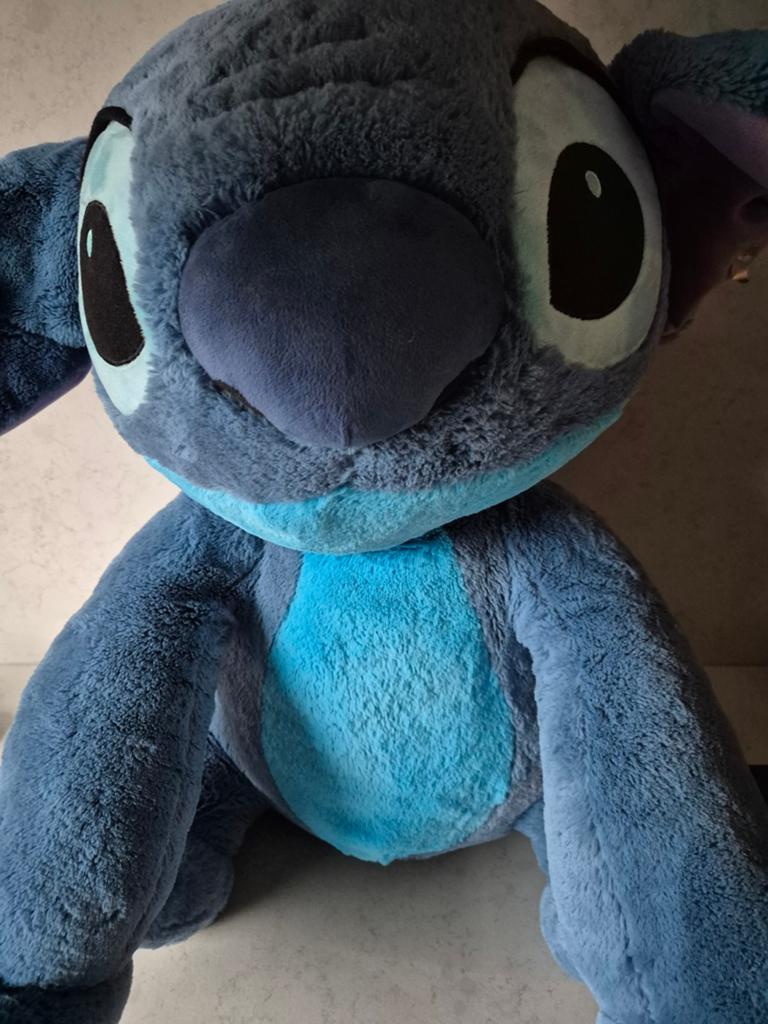 Stitch - Grote knuffel 60cm, Ophalen of Verzenden, Zo goed als nieuw, Overige typen