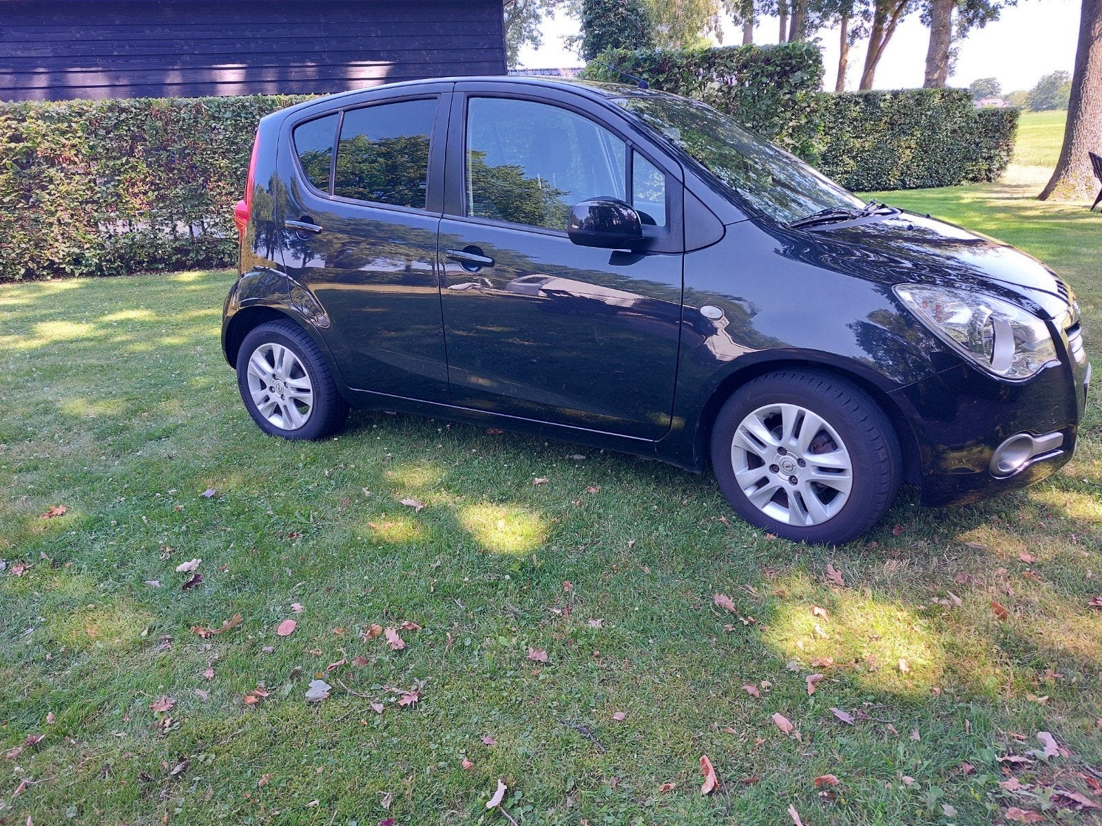Opel Agila 1.0 12V 2012 Zwart, Auto's, Opel, 31 €/maand, Origineel Nederlands, Handgeschakeld, Particulier