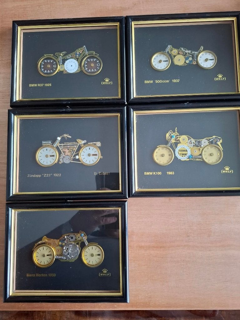 kunst Motoren BMW, Norton, Zundapp, Ophalen