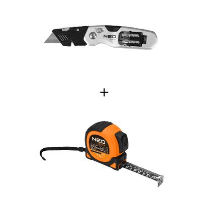 NEO Tools Mes en Rolmaat 7.5m Set, Ophalen, Nieuw