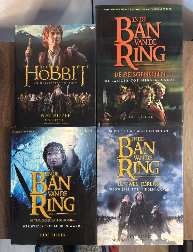 In de Ban van de Ring - Wegwijzer tot Midden-Aarde Boekenset, Ophalen of Verzenden, Zo goed als nieuw, Boek of Poster