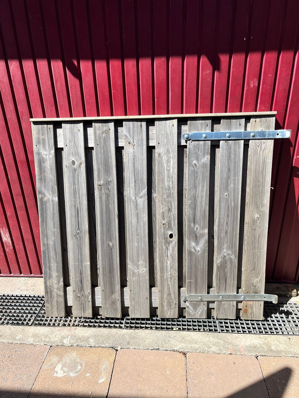 Tuin hekje / tuin deurtje, Tuin en Terras, Ophalen, Zo goed als nieuw, IJzer, Tuinhek