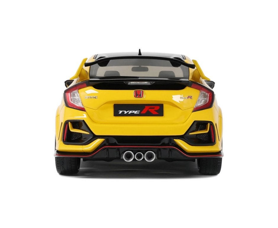 Honda Civic Type R FK8 Euro Spec Geel 2020 OTTO 1/18 OT1111, Verzenden, Nieuw, Auto, OttOMobile
