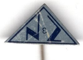 N&Z blik speldje ( K_181), Verzenden, Zo goed als nieuw, Transport, Speldje of Pin