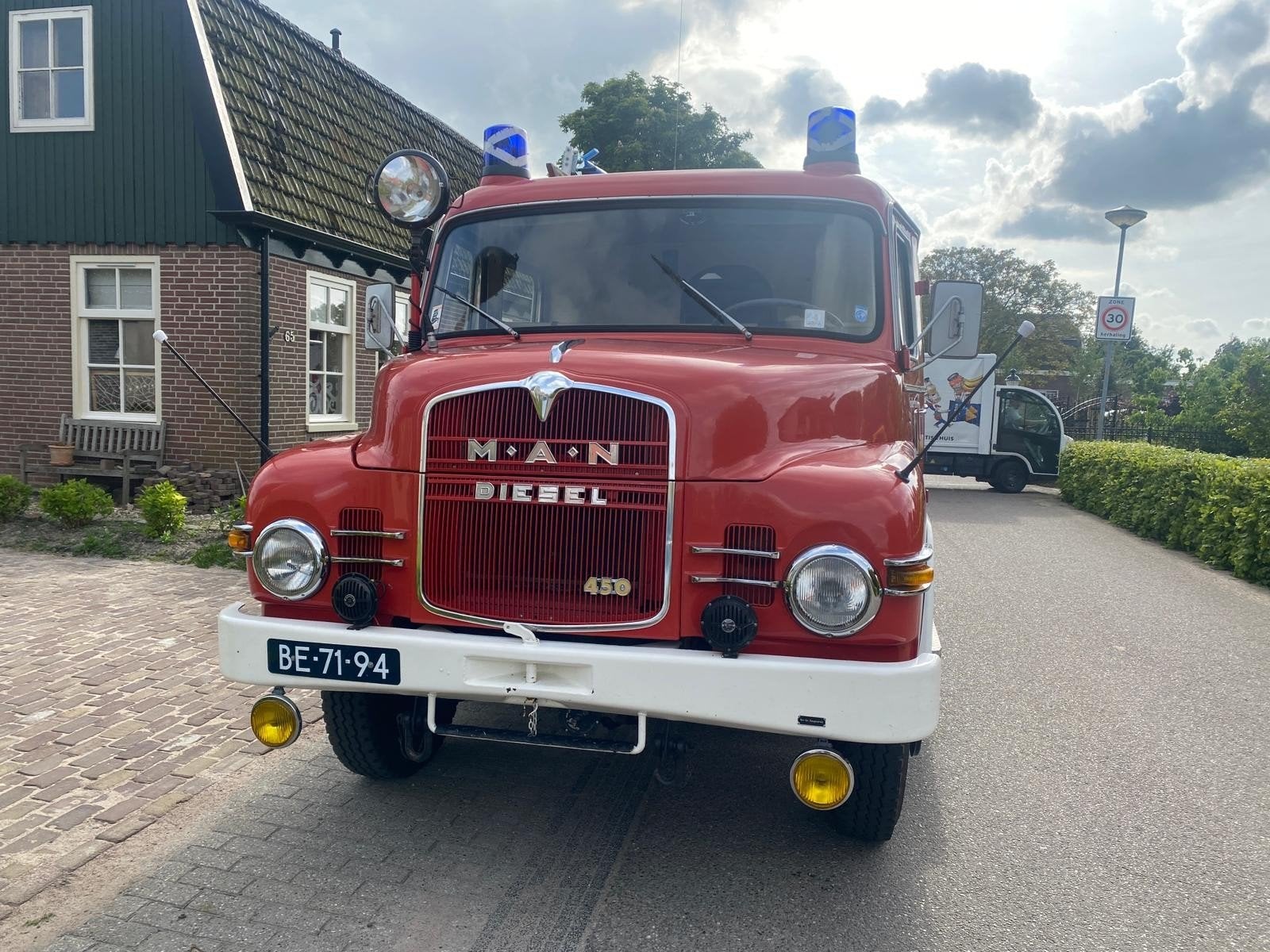 MAN 4X4 160PK CIL DIESEL 1970. BELAST.VRIJ, Auto's, Vrachtwagens, Particulier, Ophalen