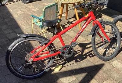 Op te knappen kinderfiets Frog te koop, Ophalen, Gebruikt, 16 tot 20 inch