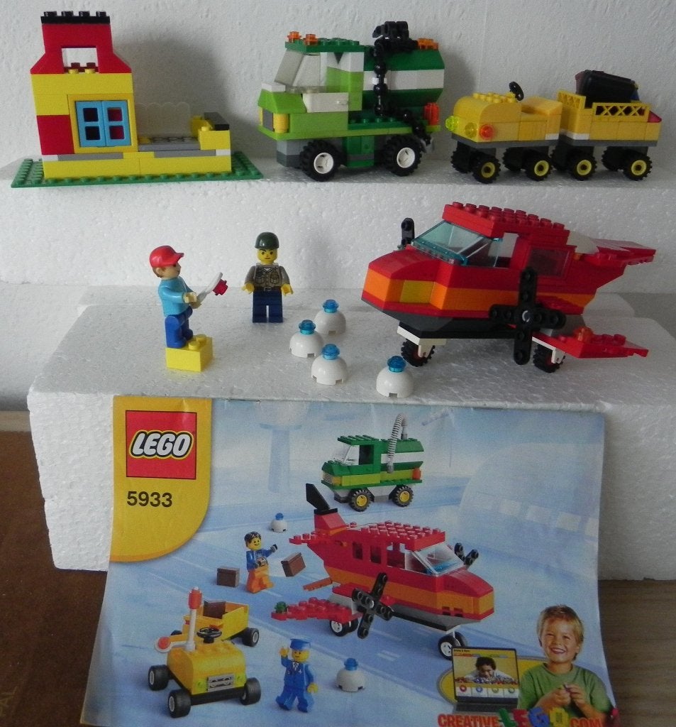 lego  vliegveld, Lego, Ophalen of Verzenden, Zo goed als nieuw, Compleet