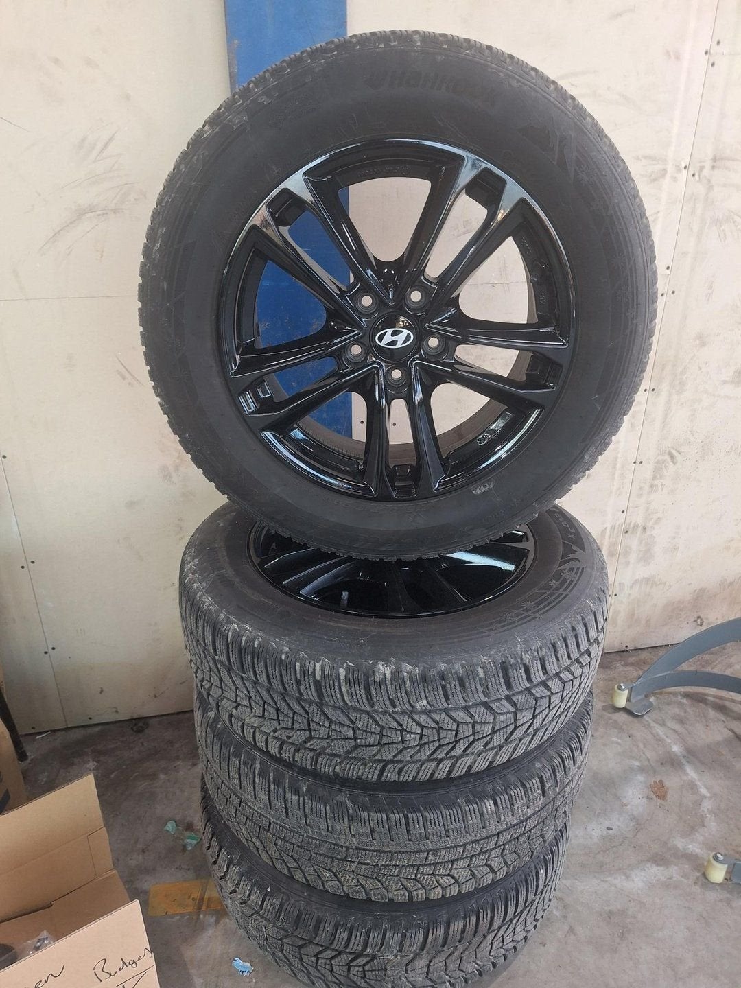 Hyundai Tucson Winterset 17 Inch, Ophalen, -, -, Banden en Velgen