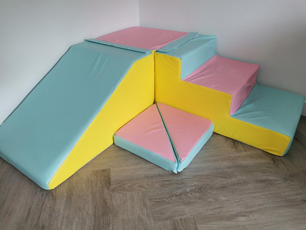 Foamblokken Glijbaan en Klimset voor Kinderen, Ophalen, Zo goed als nieuw, Overige typen