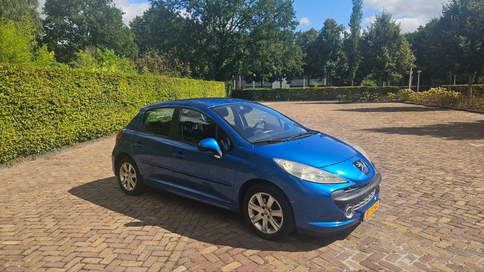 Peugeot 207 1.6 16V 5DRS 2006 Blauw, Voorwielaandrijving, Stof, Zwart, Metallic lak