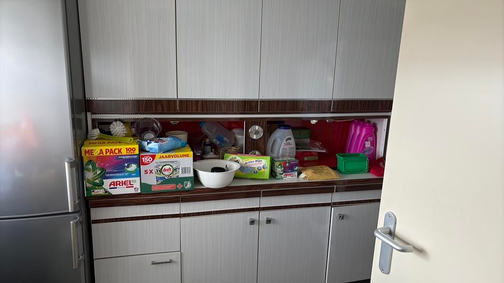 Retro keuken kast, Ophalen of Verzenden, Zo goed als nieuw