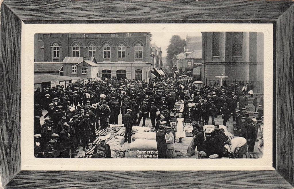 702-118-035 Purmerend Kaasmarkt, Verzenden, Voor 1920, Noord-Holland